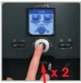 KRUPS XP7220 - 2-KOPJES FUNCTIE - 2