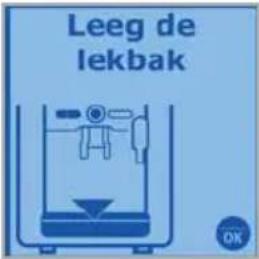 Leeg de lekbak