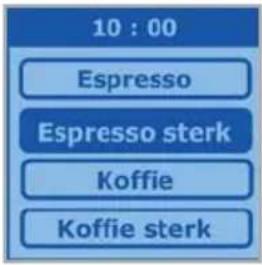 10 : 00 Espresso Espresso sterk Koffie Koffie sterk