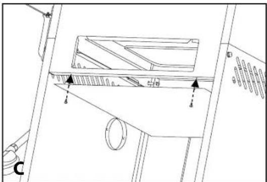 CUISINART BQ600BE - BIJ DEZE STAP ZIJN MINIMAAL 3 PERSONEN NODIG. PROBEER DE BARBECUE NIET IN UW EENTJE IN ELKAAR TE ZETTEN. DE ONDERDELEN ZIJN ZEER ZWAAR! - 30