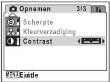 PENTAX Optio L30 - Het opnamecontrast instellen (Contrast) - 2