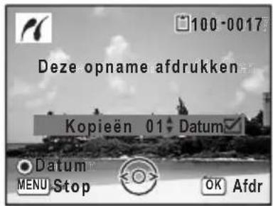 PENTAX Optio L30 - Afzonderlijke opnamen afdrukken - 2