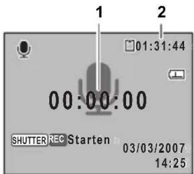 PENTAX Optio L30 - Geluid opnemen (geluidsopnamefunctie) - 2