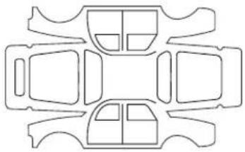 RENAULT Laguna (2010) - PLAATWERKCONTROLE - 1