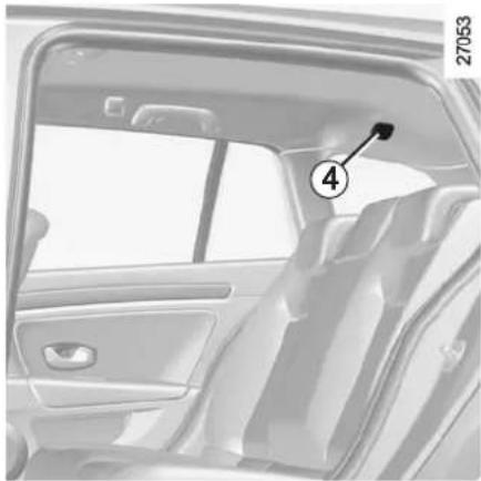 RENAULT Laguna (2010) - BAGAGESCHEIDINGSNET (2/3) - 1