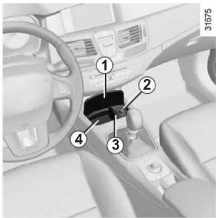RENAULT Laguna (2010) - ASBAK, AANSTEKER, ACCESSOIREAANSLUITING - 1