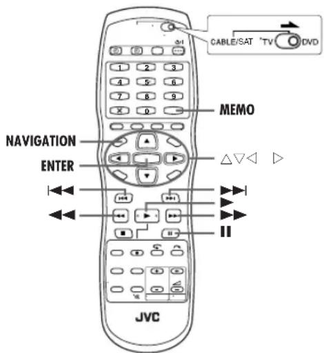JVC DR-MV1 - Weergavelijstgegevens wijzigen - 10