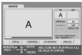 JVC DR-MV1 - Een weergavelijst maken - 1