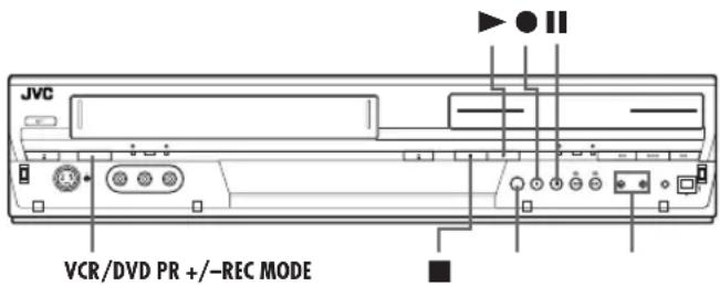 JVC DR-MV1 - Basisinstructies voor het opnemen - 1