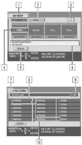 JVC DR-MV1 - Weergave met MP3/JPEG Navigation - 2