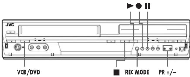 JVC DR-MV1 - LET OP: - 1