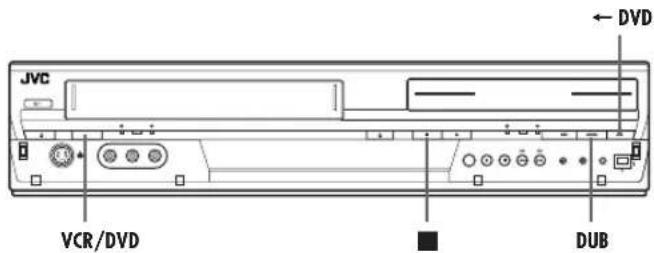 JVC DR-MV1 - Een hele schijf dubben - 1