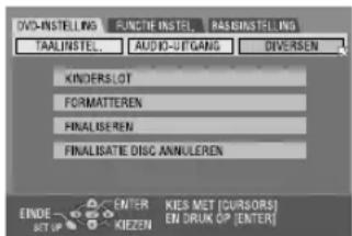 JVC DR-MV1 - Een DVD-RAM-schijf formatteren - 1