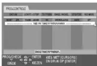 JVC DR-MV1 - Handmatig timer programmeren - 3