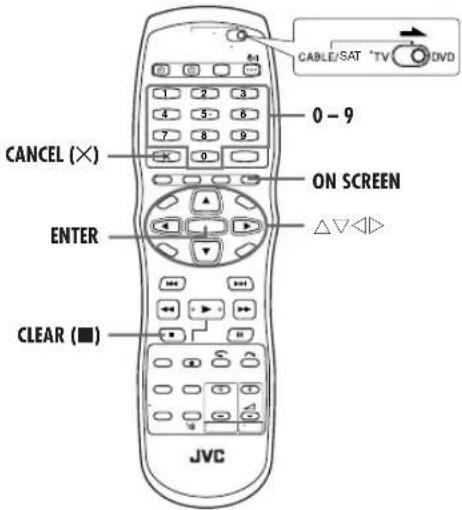 JVC DR-MV1 - OPMERKING: - 1