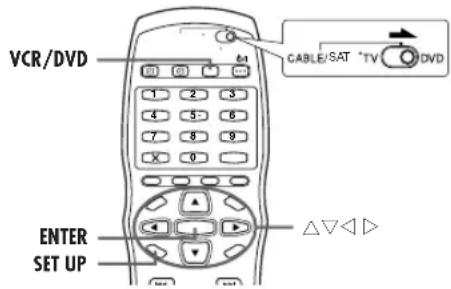 JVC DR-MV1 - De uitgang/ingang instellen - 1
