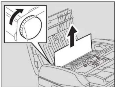 TOSHIBA e-studio 242 - Papierstoringen in het automatisch documentinvoersysteem met omkeerinrichting (optie) (boven) / automatisch documentinvoersysteem (optie) (boven - 3