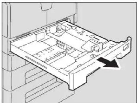 TOSHIBA e-studio 242 - Papier in laden plaatsen - 1