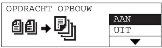 OPDRACHT OPBOUW AAN UIT