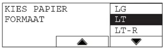 KIES PAPIER FORMAAT LG LT LT-R