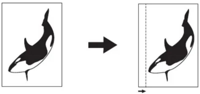 TOSHIBA e-studio 242 - Papier verschuiven om inbindruimte te maken - VERPL. BEELD - - 1