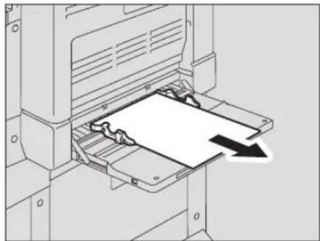 TOSHIBA e-studio 242 - Papierstoringen op de handinvoerbak - 1