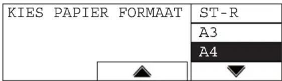KIES PAPIER FORMAAT ST-R A3 A4