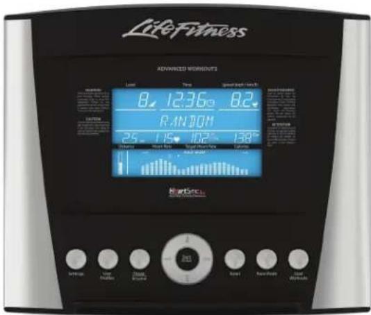 Life Fitness Advanced - Gebruikershandleiding voor geavanceerd trainingbedieningspaneel - 1