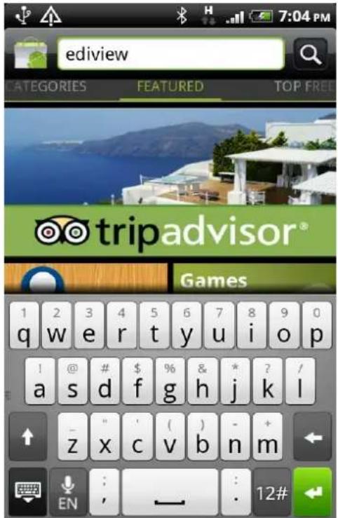 Edimax IC-7100P - Android App installation - 2