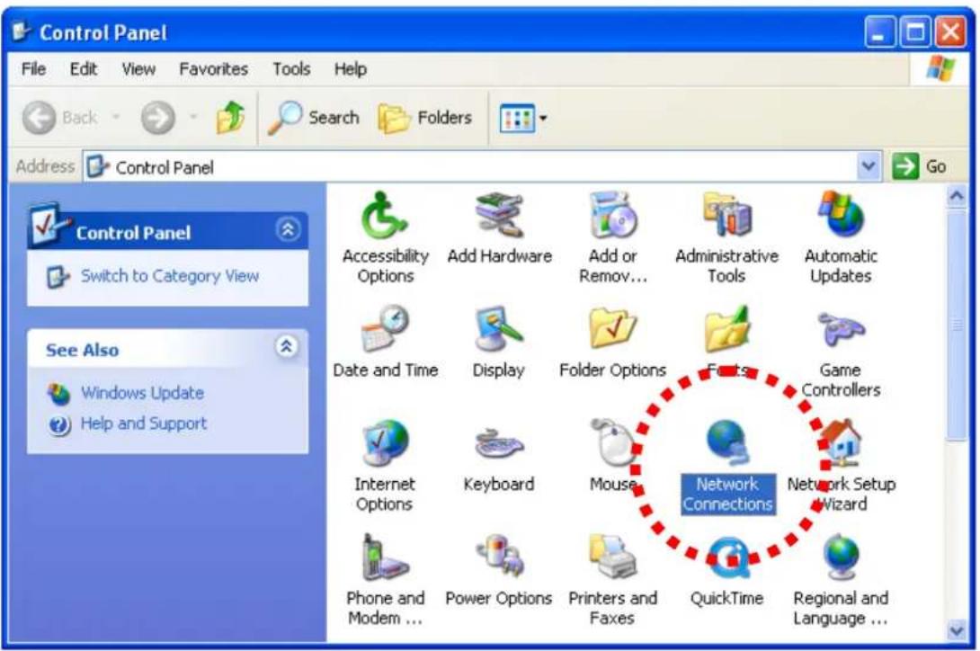 Edimax IC-7100P - Double-click 'Network Connections' icon. - 1
