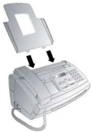 SAGEM PPF 631 Magic 5 ECO Primo - Papierhouder installeren - 1