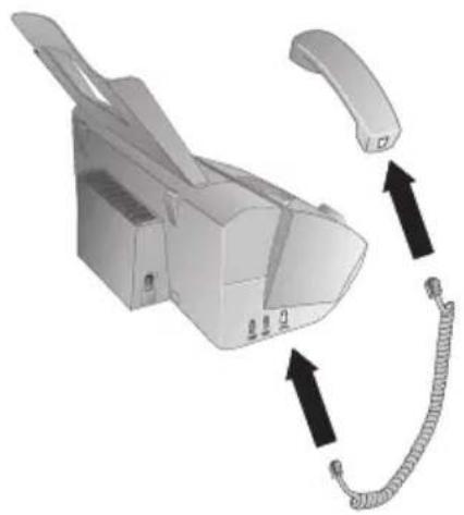SAGEM PPF 631 Magic 5 ECO Primo - Papierhouder installeren - 5