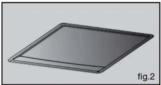BRANDT FP1067X - • Multifunctionele ovenschaal (fig.2) - 1