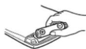 SHARP EL-531WG - Procedure voor het vervangen van de batterijen - 4