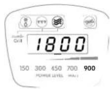 1800 150 300 450 700 900 POWER LEVEL (WAL)