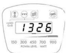 cool Grill 1326 POWER LEVEL WATT