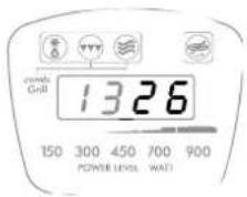 cramps Grill 1326 150 300 450 700 900 POWER LEVEL WATER