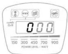 summe Grill 0.00 150 300 450 700 900 POWER LEVEL - WATT