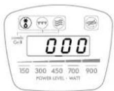 0.00 POWER LEVEL · WATT