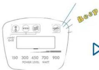 150 300 450 700 900 POWER LEVEL WATT Keep