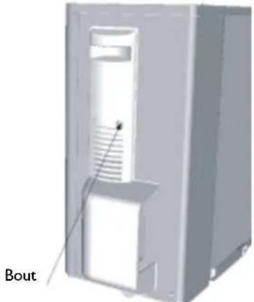 DELONGHI DPW110E Planos - Aansluiting van de kabel van de buitenunit (zie vorige bladzijde) - 2