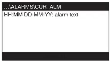 ...ALARMS\CUR_ALM HH:MM DD-MM-YY: alarm text