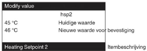 CARRIER AquaSnap 61AF - - Wijzigen van de parameters - 3