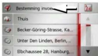 Bestemming Invoe Thuis Becker-Göring-Strasse, Ka... Unter Den Linden, Berlin... Elbchaussee 28, Hamburg...