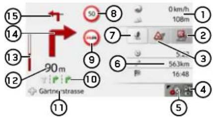 15 14 13 12 90 m Gärtnenstrasse 10 8 7 6 5 56.3km 16:48 1 108m 0 km/h