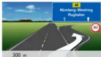 BECKER Traffic Assist Z 112 - Kaartweergave met Junction View - 1