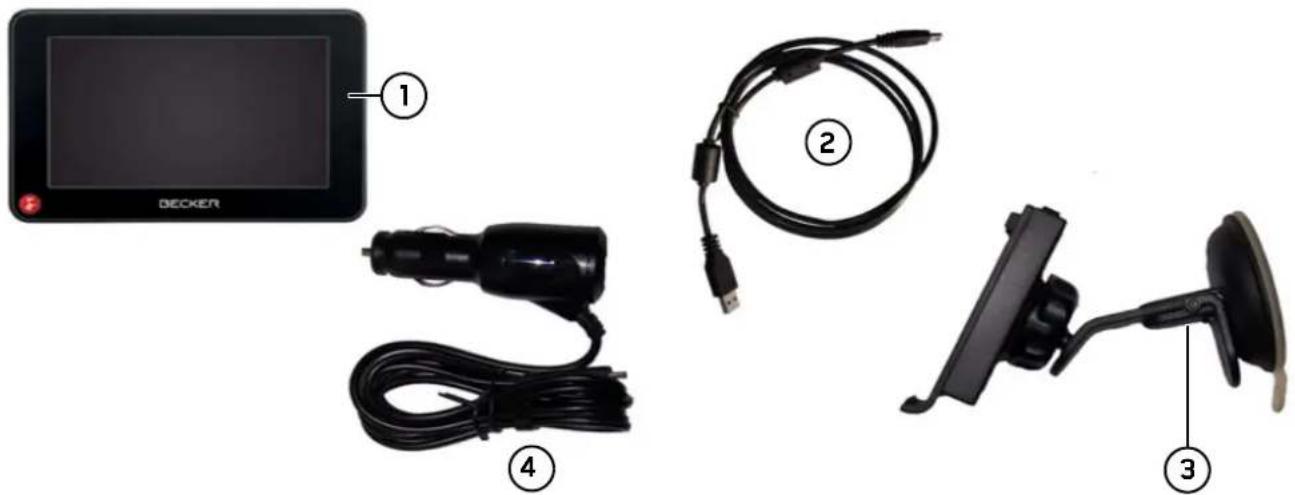 BECKER Traffic Assist Z 112 - →→→ OVERZICHT TRAFFIC ASSIST - 1