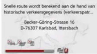 Snelle route wordt berekend aan de hand van historische verkeersgegevens (verkeerspatr... Becker-Göring-Strasse 16 D-76307 Karlsbad, Ittersbach