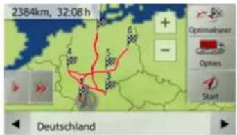 2384km, 32:08 h Optimaliseer Options Start Deutschland
