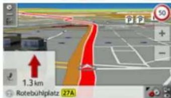 BECKER Traffic Assist Z 112 - De toets Kaartvenster - 4